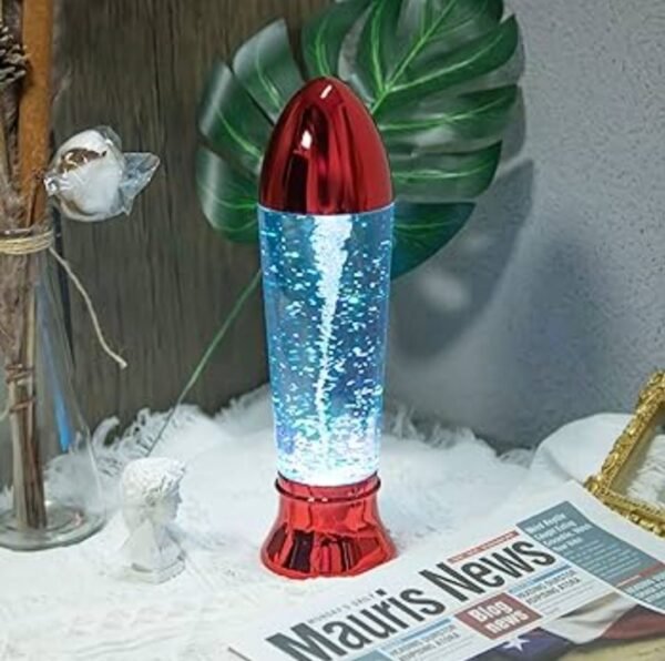 Christmas Day Decoration Blue (Rocket Romantic LED Candle)