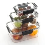 Air Tight Container For Fridge Organizer Plastic Storage Set