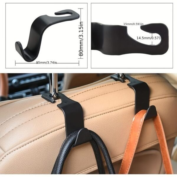 4pcs Car Back Seat Hook