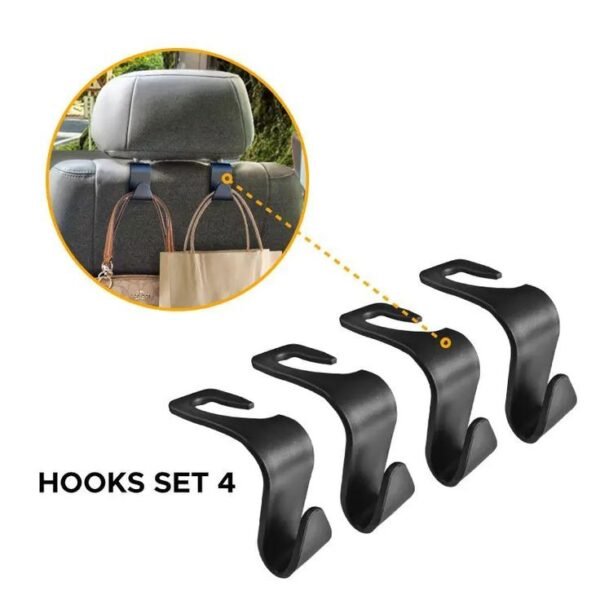 4pcs Car Back Seat Hook