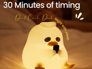 Timer Control Cute Duck Lamp