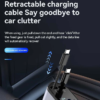 4in1 Retractable Car Charger