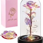 Colorful Galaxy Flower Rose Gift