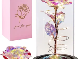 Colorful Galaxy Flower Rose Gift