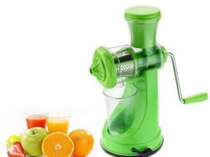 Plastic Fruits and Vegetable Manual Hand Juicer with Steel Jali