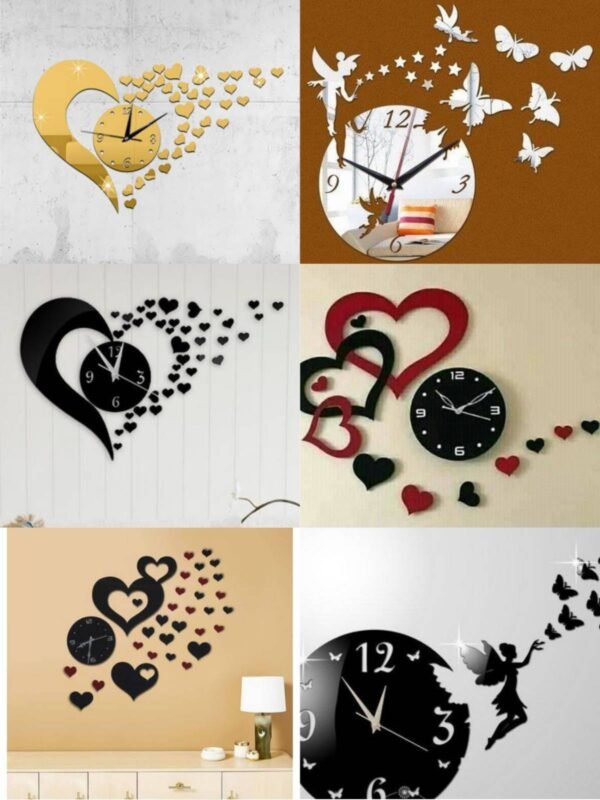 MirrorShine DIY Wall Clock