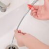 60 Cm Drain Pipe Cleaning Spring Stick, Hair Catching Drain Pipe Cleaning Claw Wire