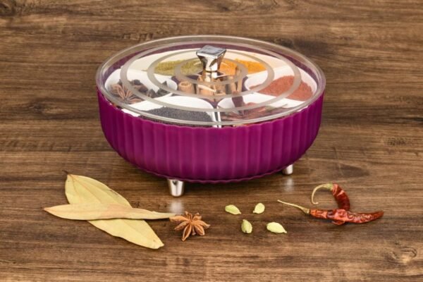 360 Rotating 7 Compartment | Kitchen Masala Box