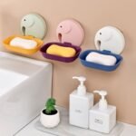 Self Adhesive Wall Mounted Elephant Shape Soap Stand | Holder Dispenser for Bathroom Kitchen