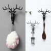 Deer Head Self Adhesive Multipurpose Wall Hook