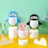 Toothbrush Holder, Plastic Wall Mounted Penguin Shape Storage Organizer for Bathroom