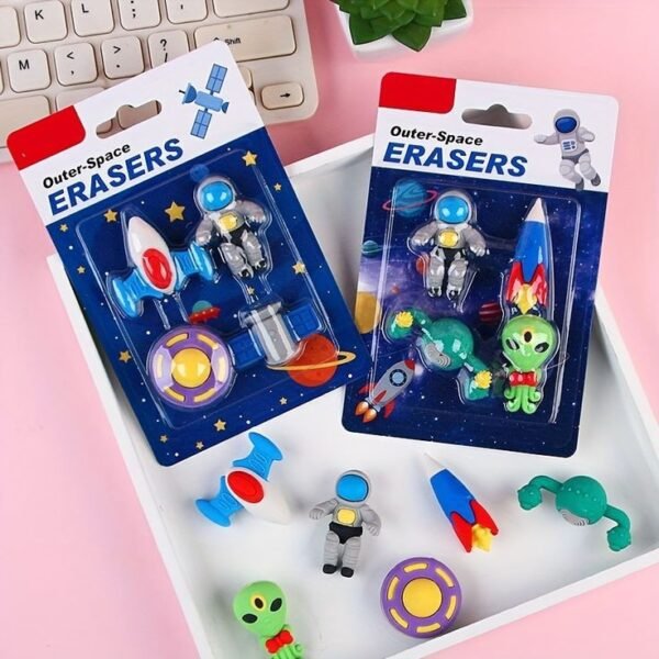 Astronaut Outer Space Eraser