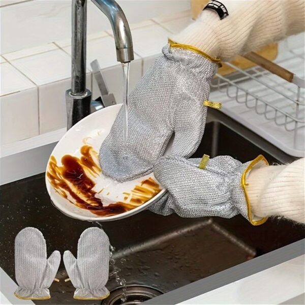 Dish Wash Wire Gloves