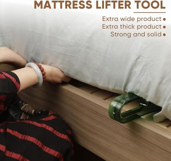 Mattress Lifter Tool Plastic 2 in 1 Bedsheet Tucker Tool/Stand Bed Lifter Helps Lift