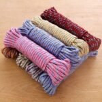 Nylon Braided Cotton Rope, Twisted Rope for Drying Clothes, Decoration and Crafts 20 Meters