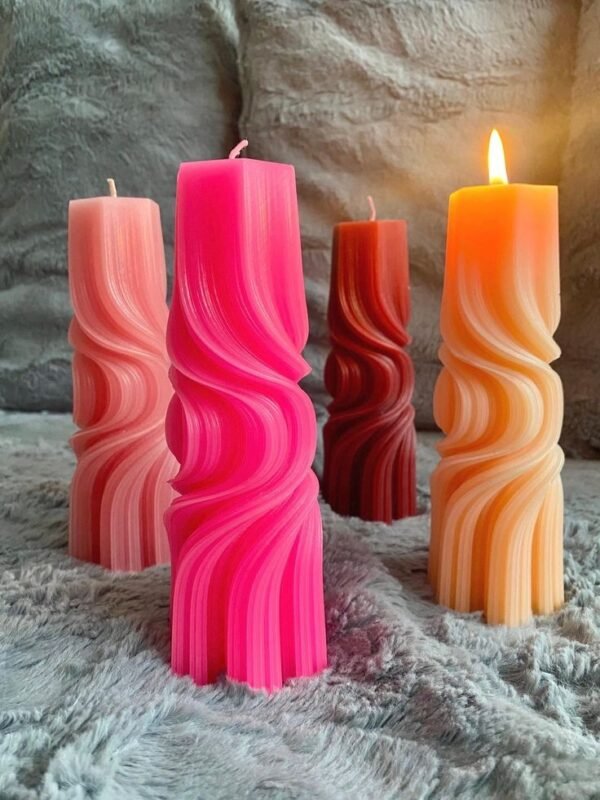 Scented Fashion Pilar Candle