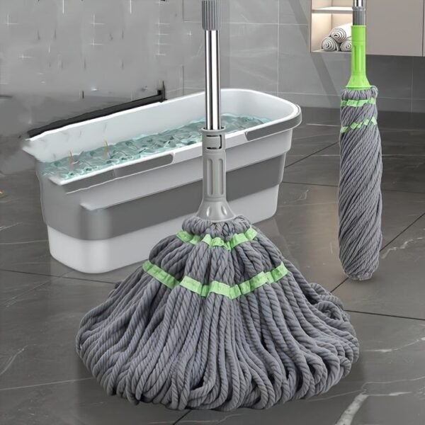 Microfiber Twist Mop for Floor Cleaning