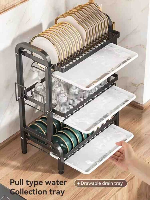 3 Layer Multifunction Kitchen Storage Rack