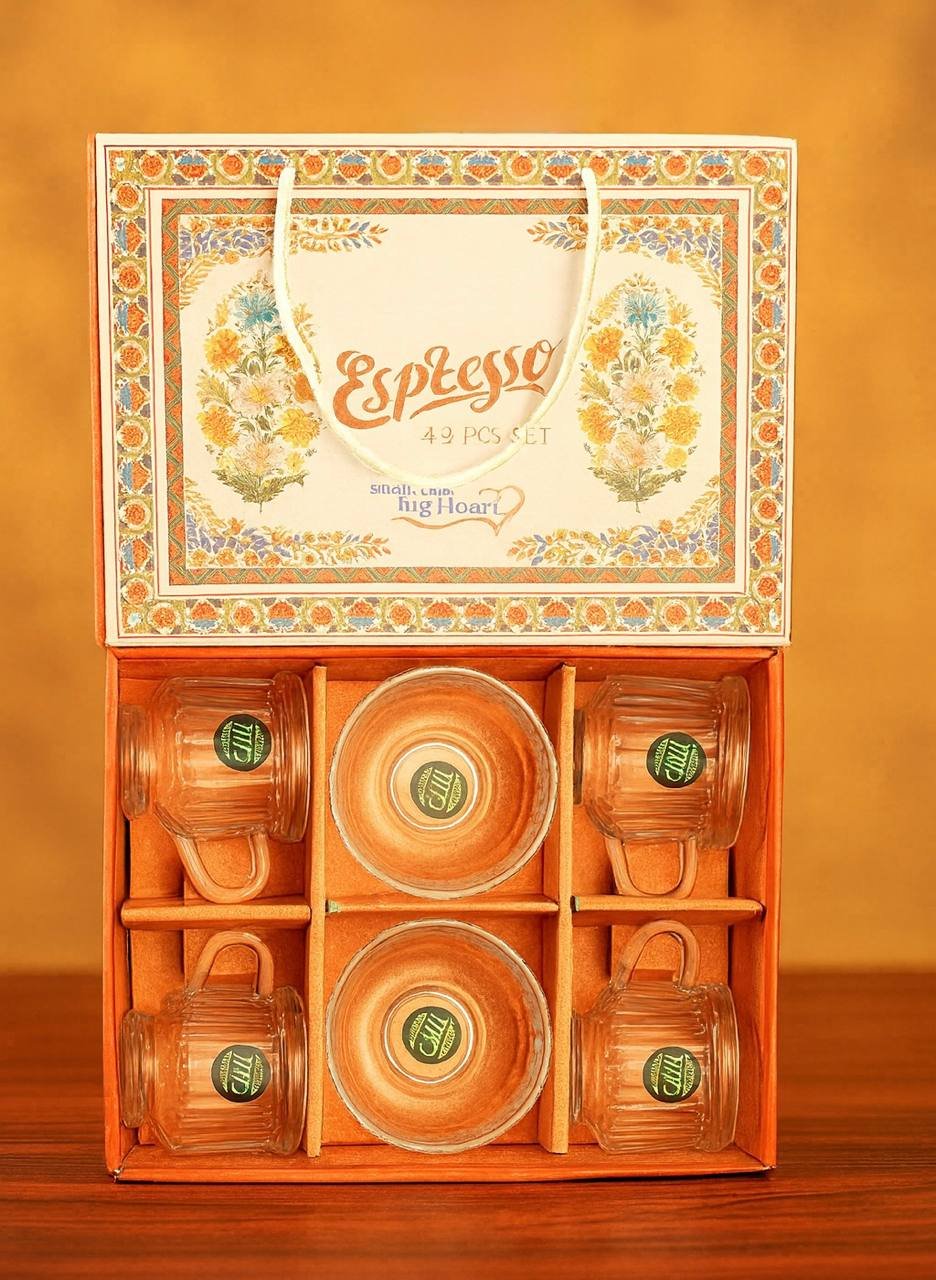 Expresso Gift Set (4 Cup+ 2 Bowl)