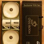 Chai Bloom Gift Set (2 Cup+ 2 Platter)