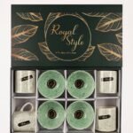 Royal Style Gift Set (4 Bowl+ 4 Cup)